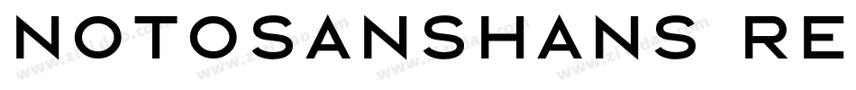 notosanshans regular转换器字体转换